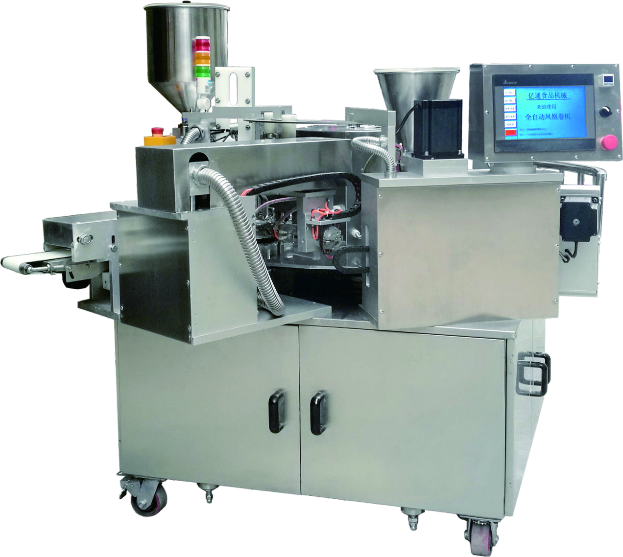 Confirmed Model and Utility Comparison for Automatic Egg Roll Machine