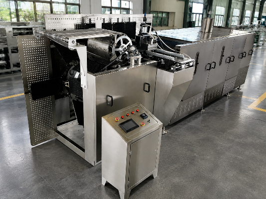 Waffle recipe trial and process control in factory