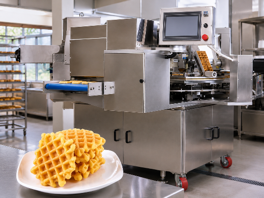 Industrial Soft Waffle Machine - Baking plate engineering review