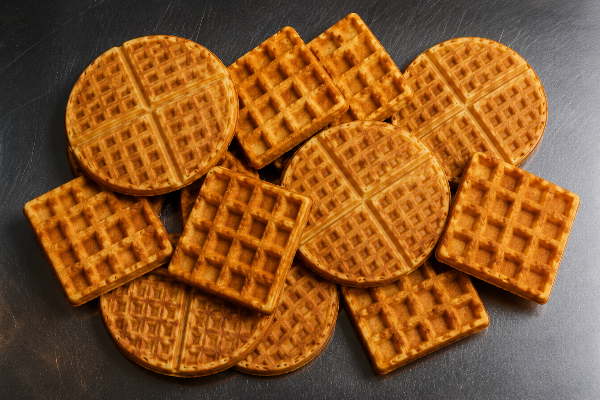 Soft Waffles and Pancakes tunnel line