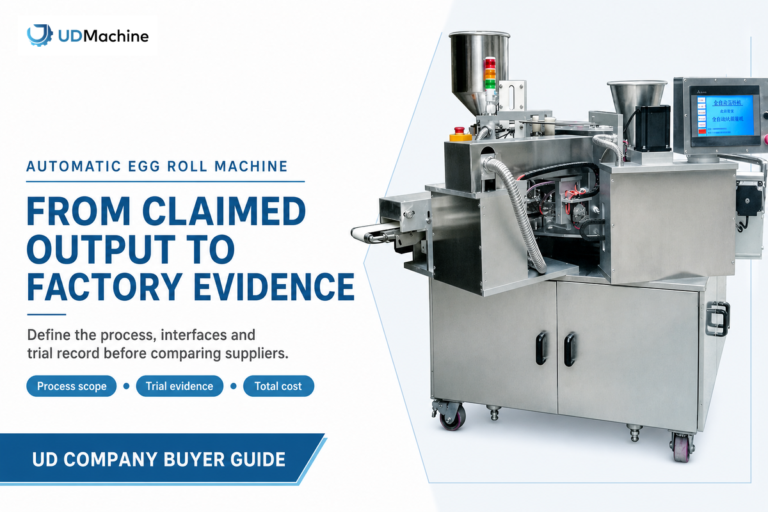 Automatic Egg Roll Machine: A Practical Buying Guide