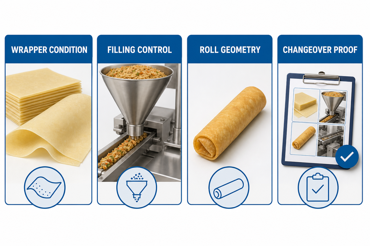 Wrapper, filling and roll-geometry checkpoints — UD Company