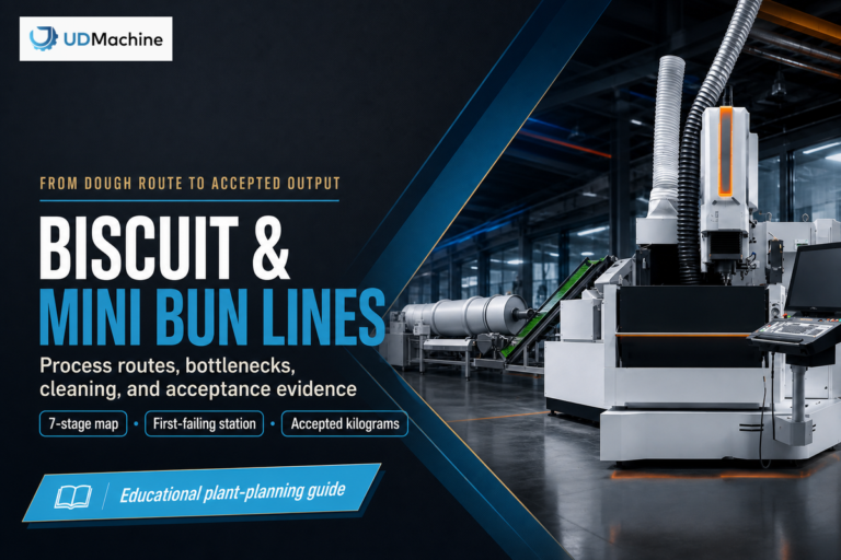 Biscuit & Mini Bun Lines: 7-Stage Plant Guide