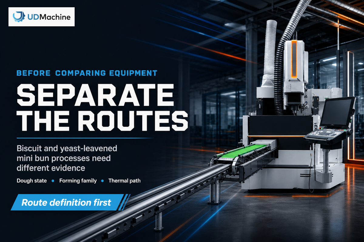 Separate Biscuit and Mini Bun Process Routes Before Comparing Lines — UDTECH