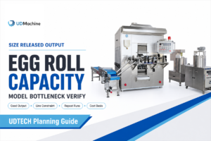 Egg Roll Machine Capacity Planning: 5 Sizing Checks