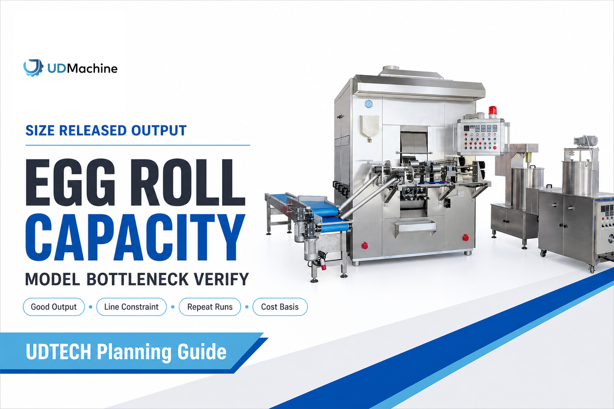Egg Roll Machine Capacity Planning: 5 Sizing Checks