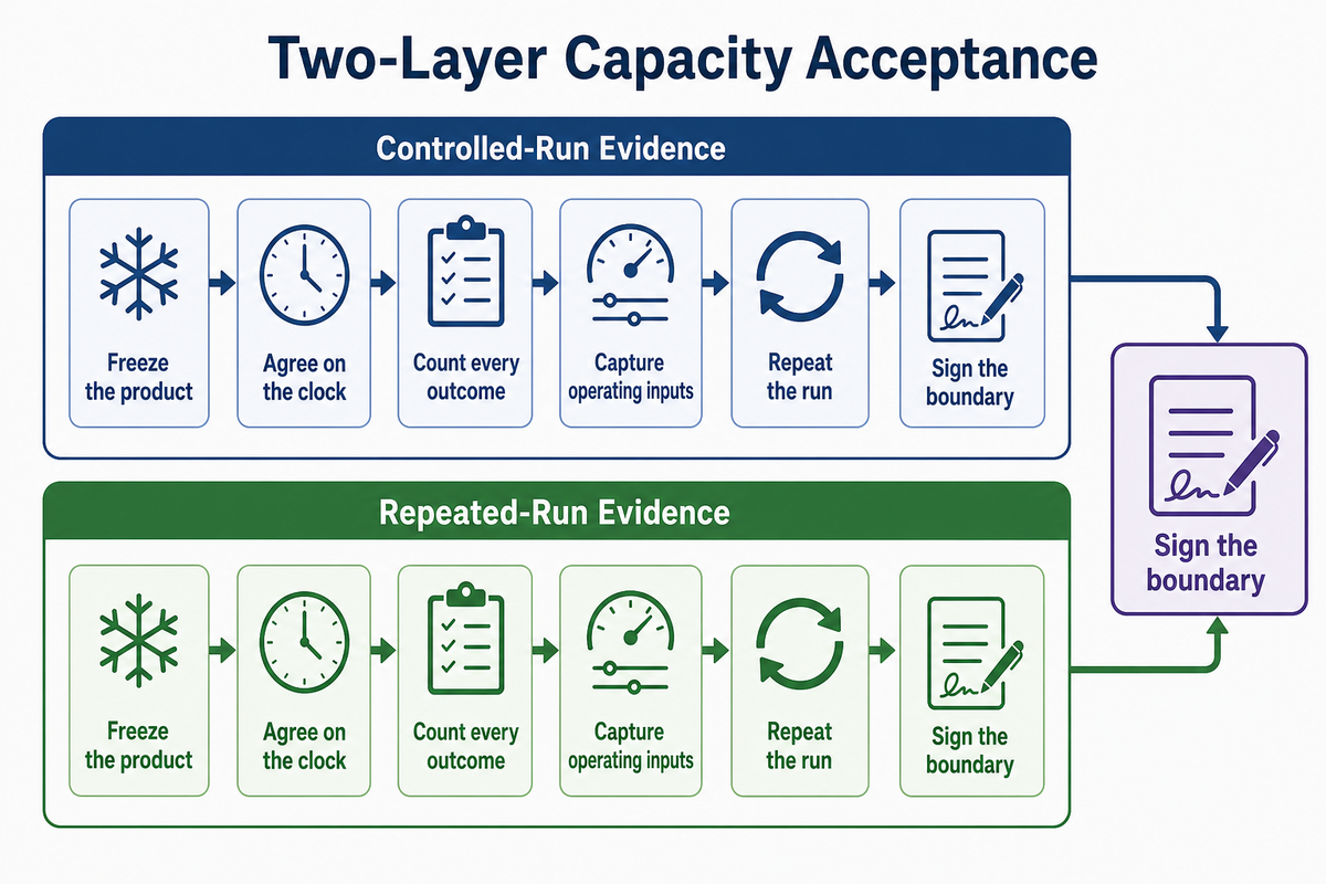 Write a Two-Layer Capacity Acceptance Plan — udmachine.com