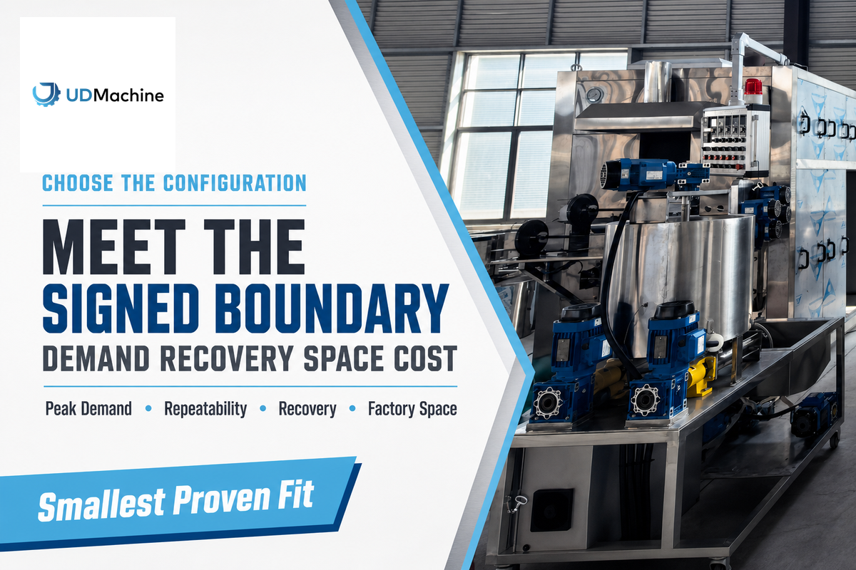 Choose the Capacity Configuration — udmachine.com