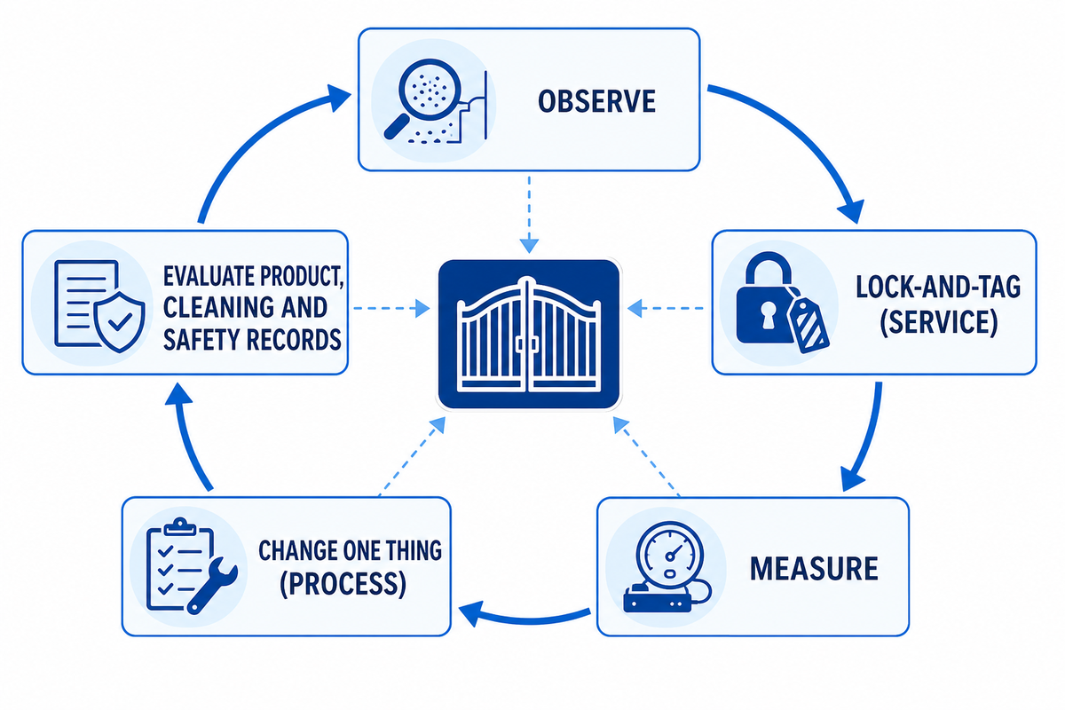 The 5-Step Maintenance Decision Framework — UDTECH