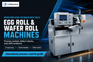 Egg Roll & Wafer Roll Machines process control guide