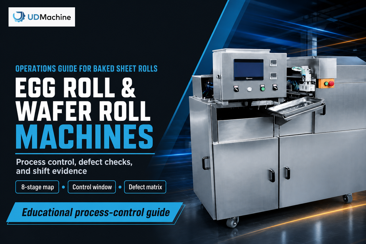 Egg Roll & Wafer Roll Machines process control guide