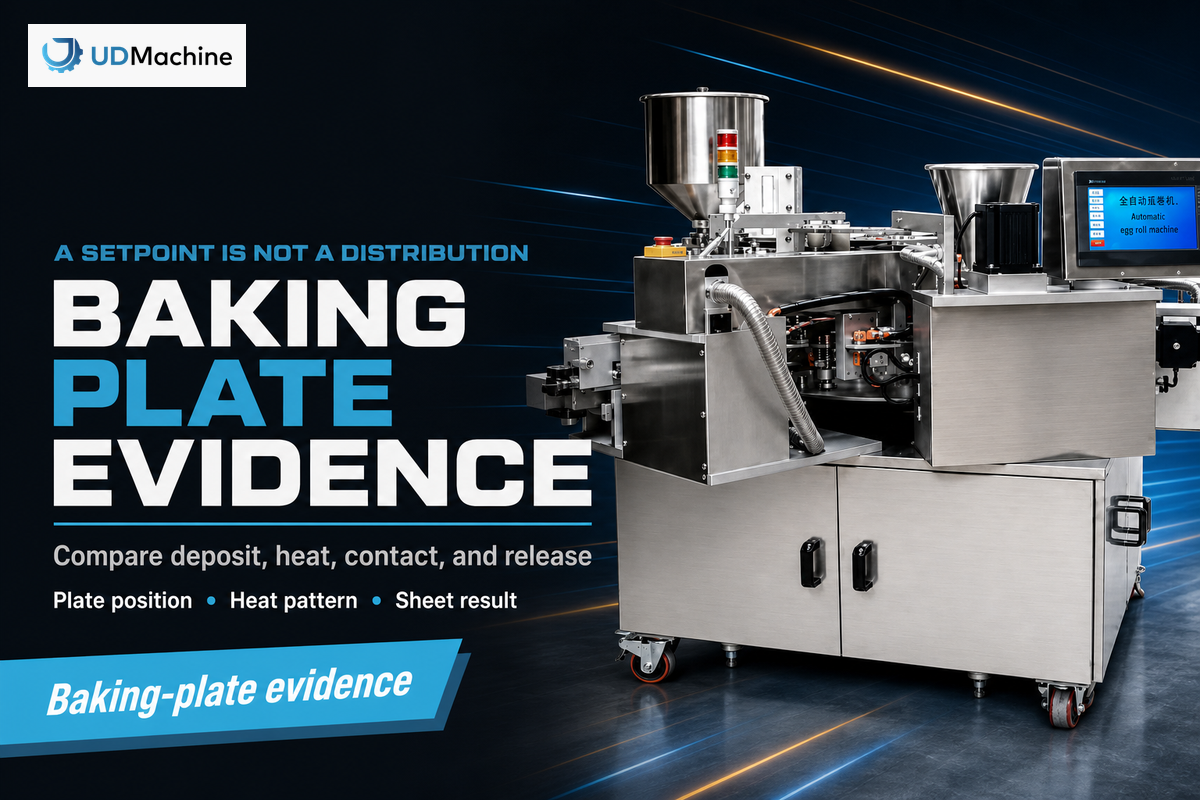 Control Baking Plate Temperature, Deposit and Release — UDTECH