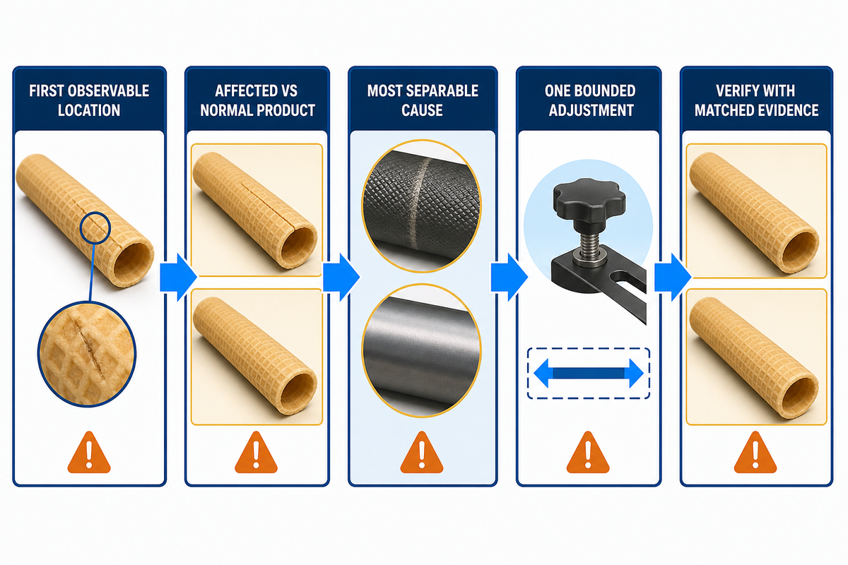 Use a Defect-to-Variable Matrix for Cracks, Sticking and Uneven Color — UDTECH