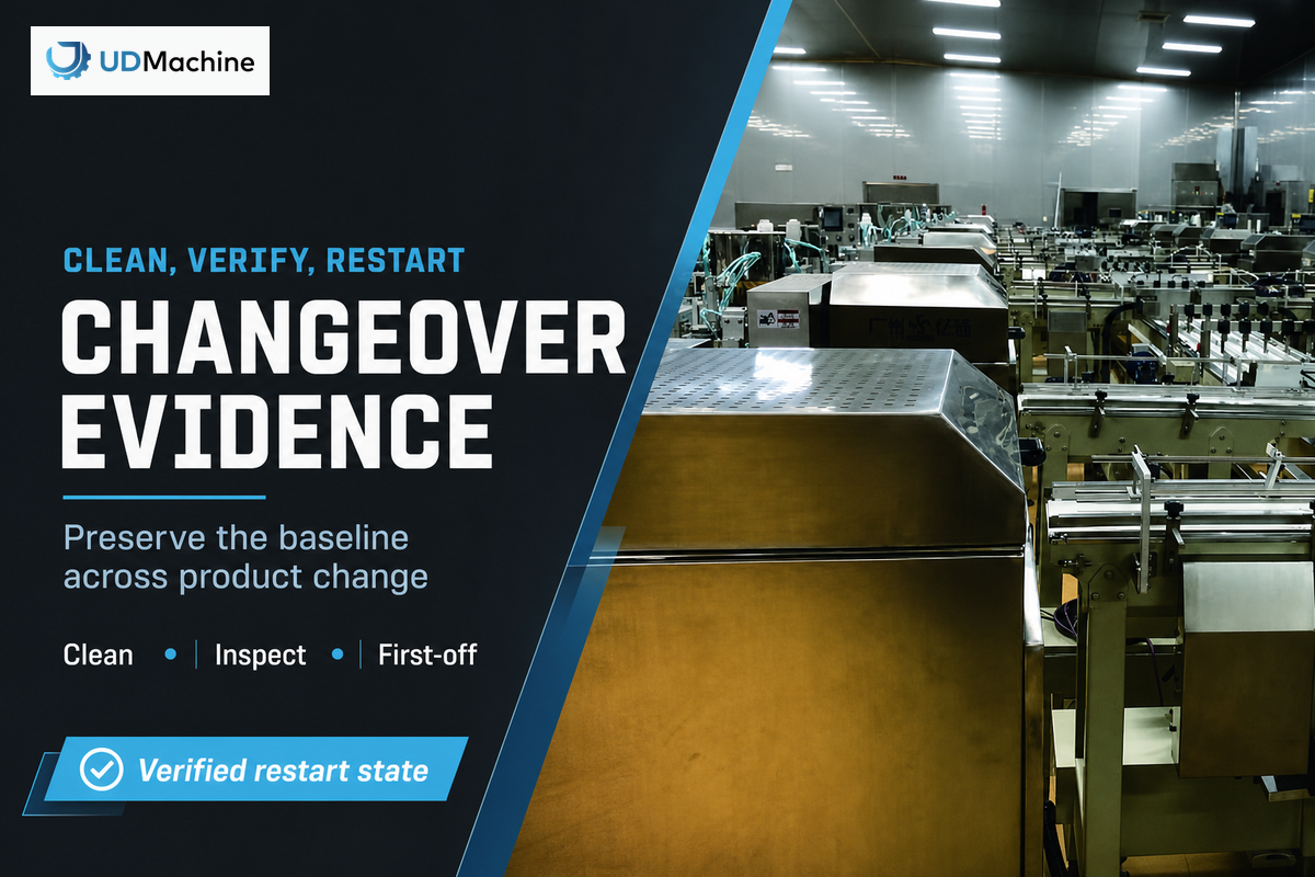Clean and Change Over Without Losing the Baseline — UDTECH