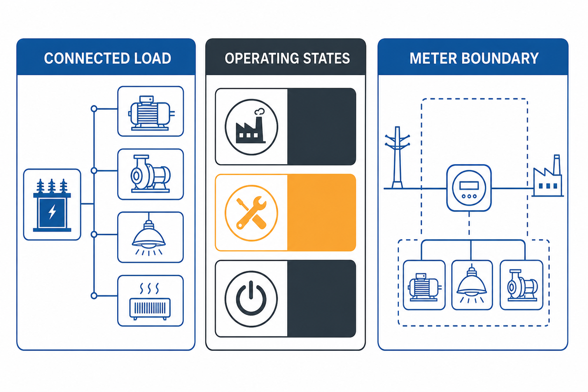 Separate Connected Load from Actual Energy Consumption — UDTECH