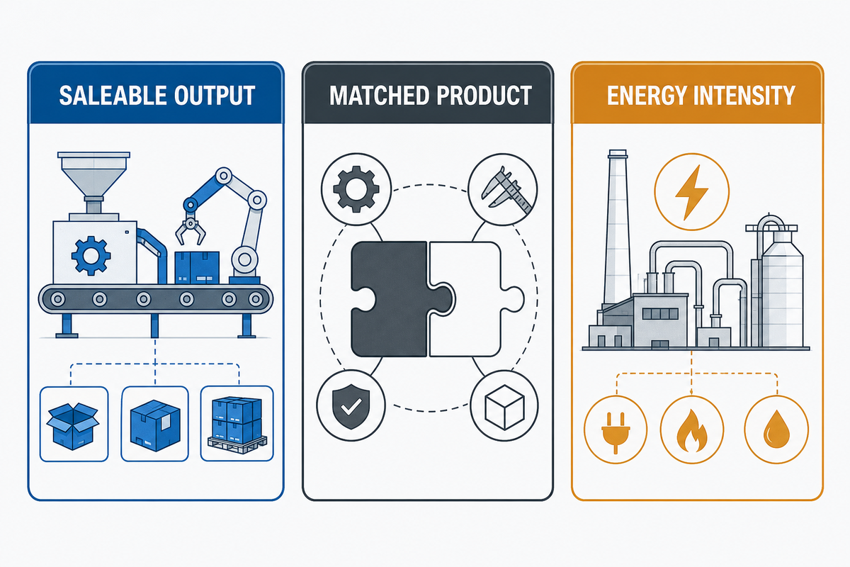 Normalize Energy by 1,000 Saleable Egg Rolls — UDTECH