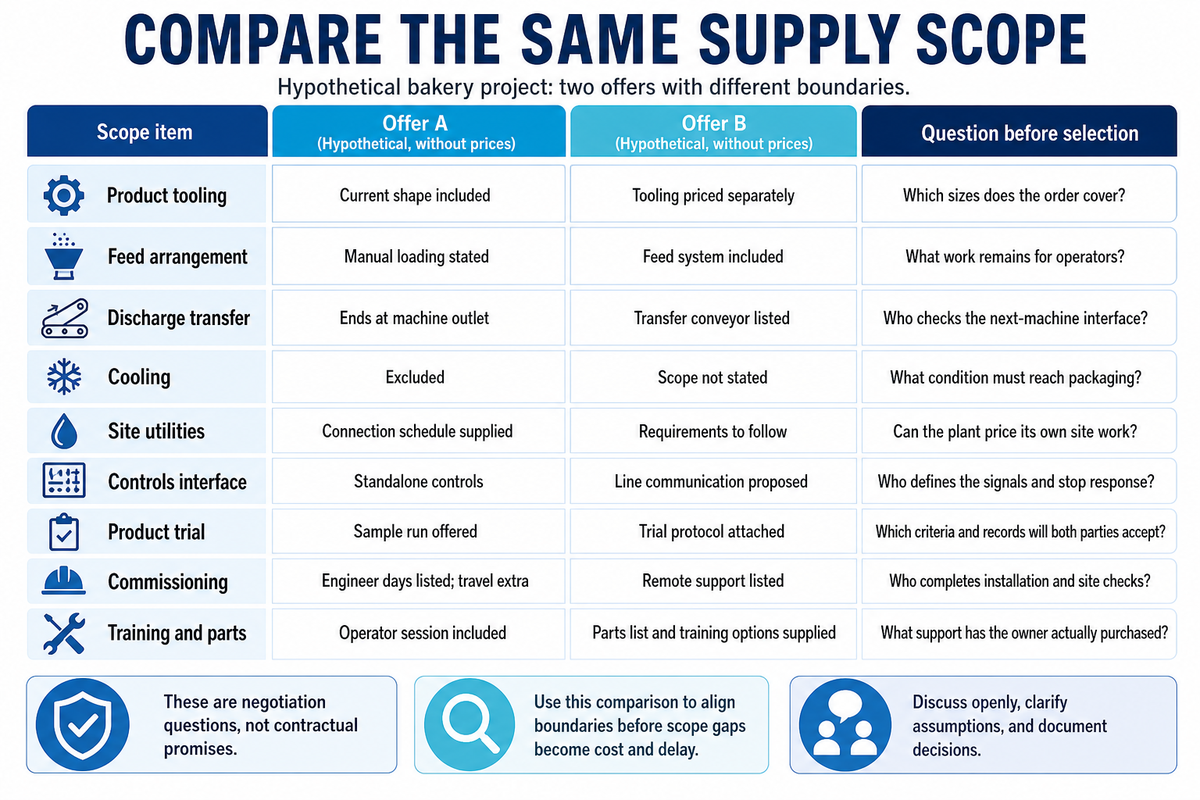 Compare Quotes on the Same Supply Boundary — UDTECH