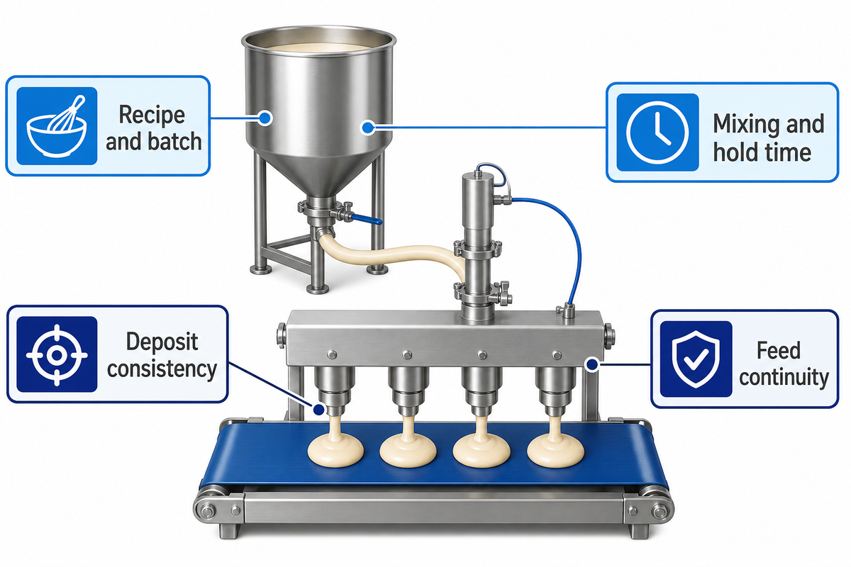 Start With Batter Condition and Metered Dosing — udmachine.com