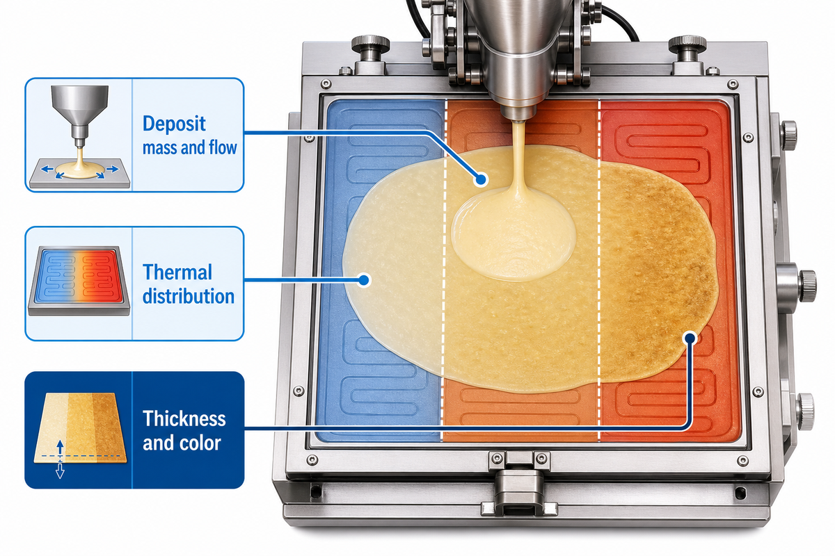 How the Machine Forms a Repeatable Wafer Sheet — udmachine.com