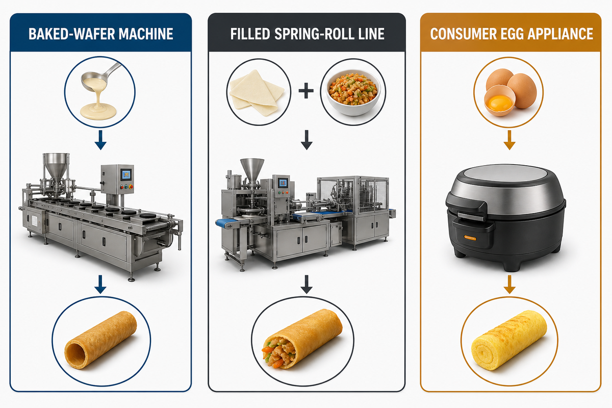 Which Egg Roll Machine Does This Explanation Cover? — UDTECH