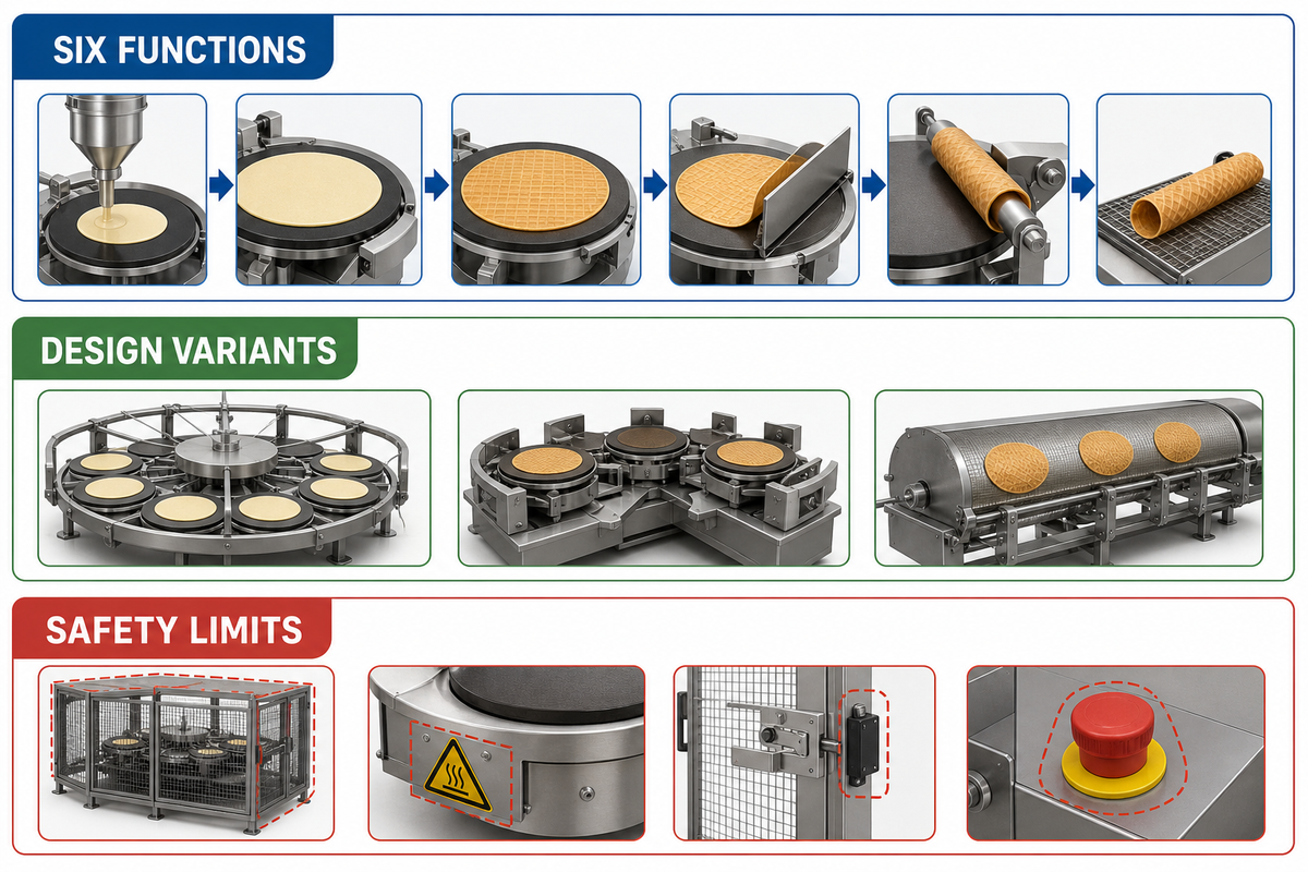Egg Roll Machine Working Principle FAQ — UDTECH