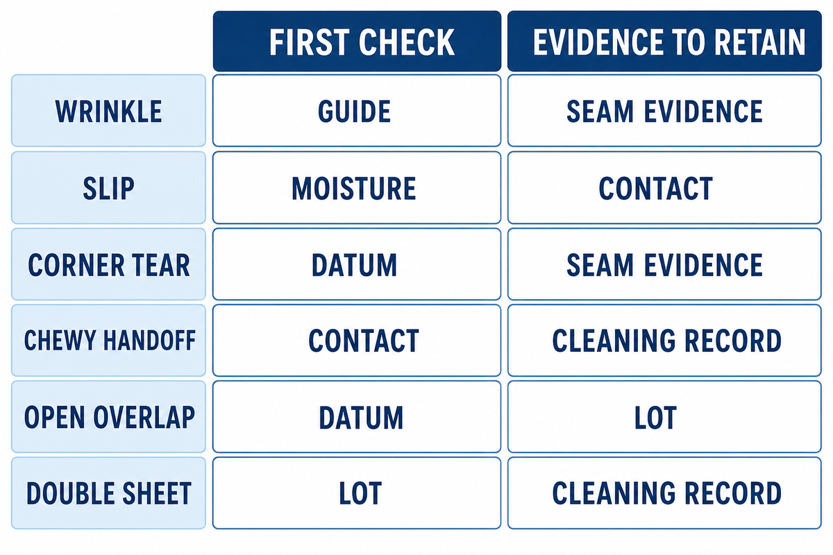 How to Diagnose Wrinkles, Slips, Tears and Chewy Nori — UDTECH