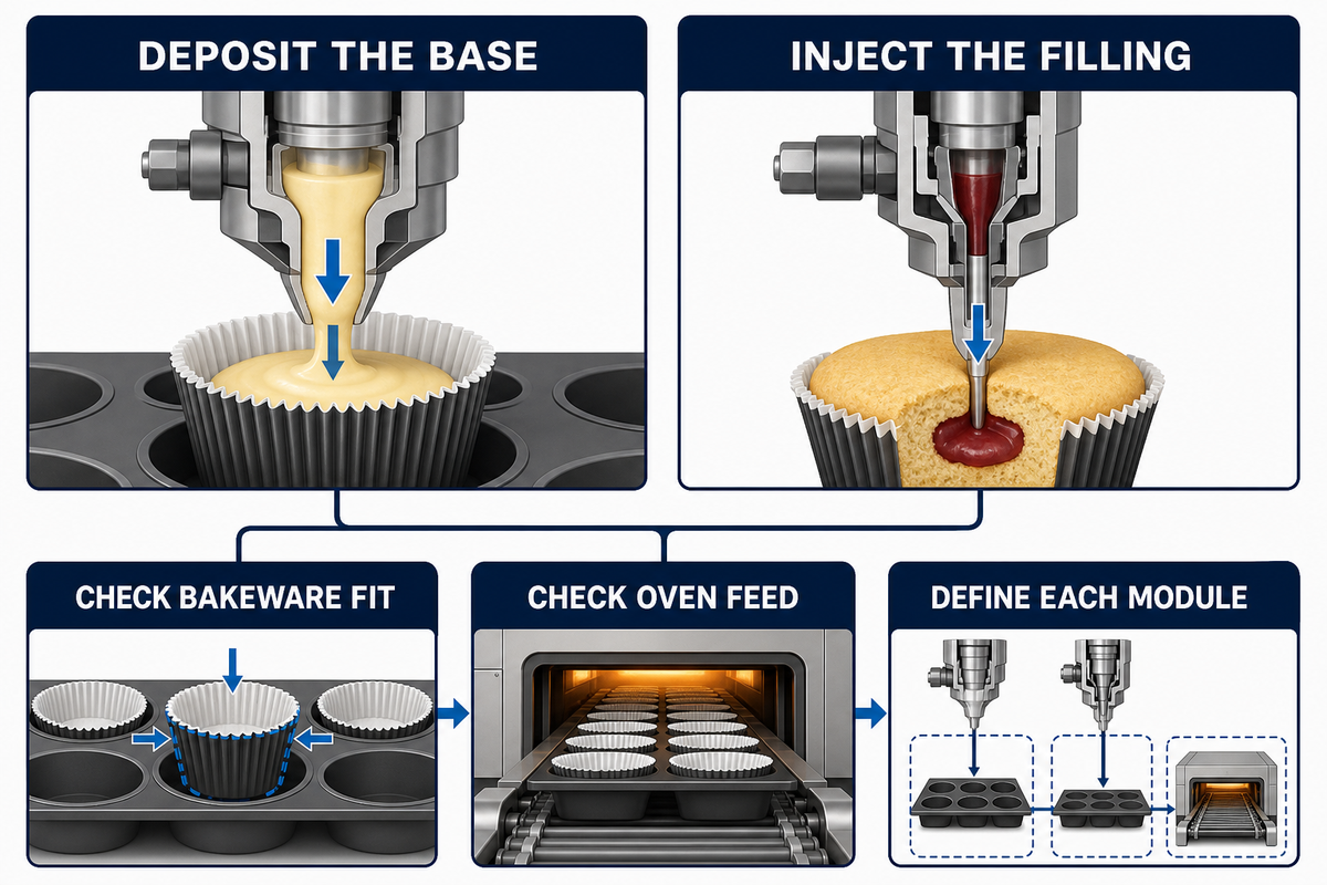 GEA equipment for cake and cookies — UDTECH