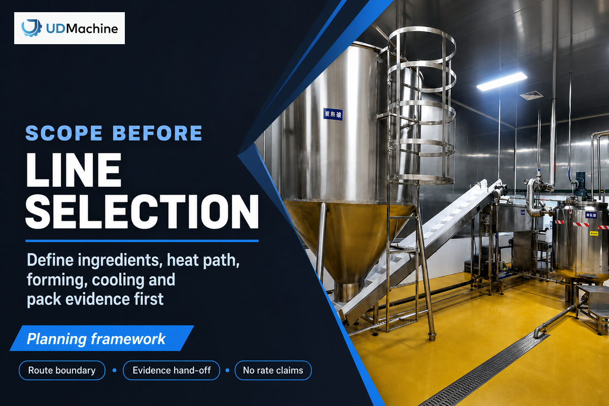 What “Sachima & Specialty Snack Lines” Covers — UDTECH