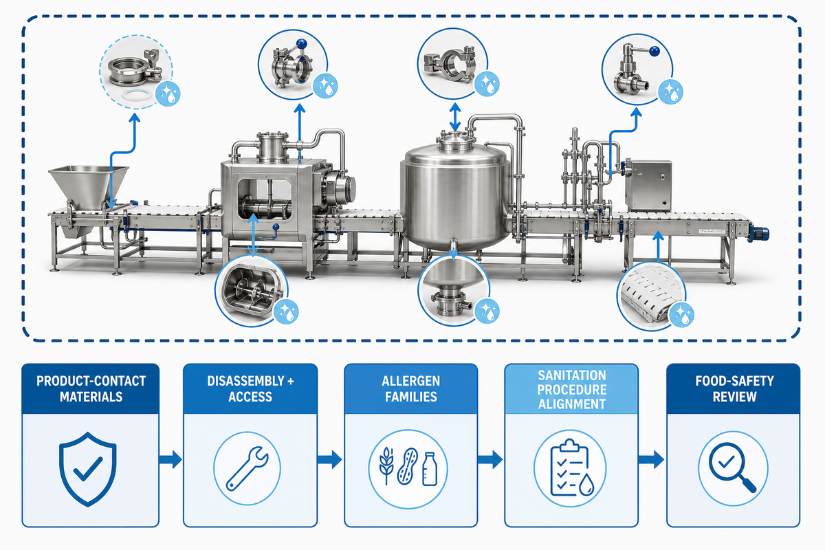 How to Verify Cleanability, Allergen Changeover and Regulatory Fit — UDTECH