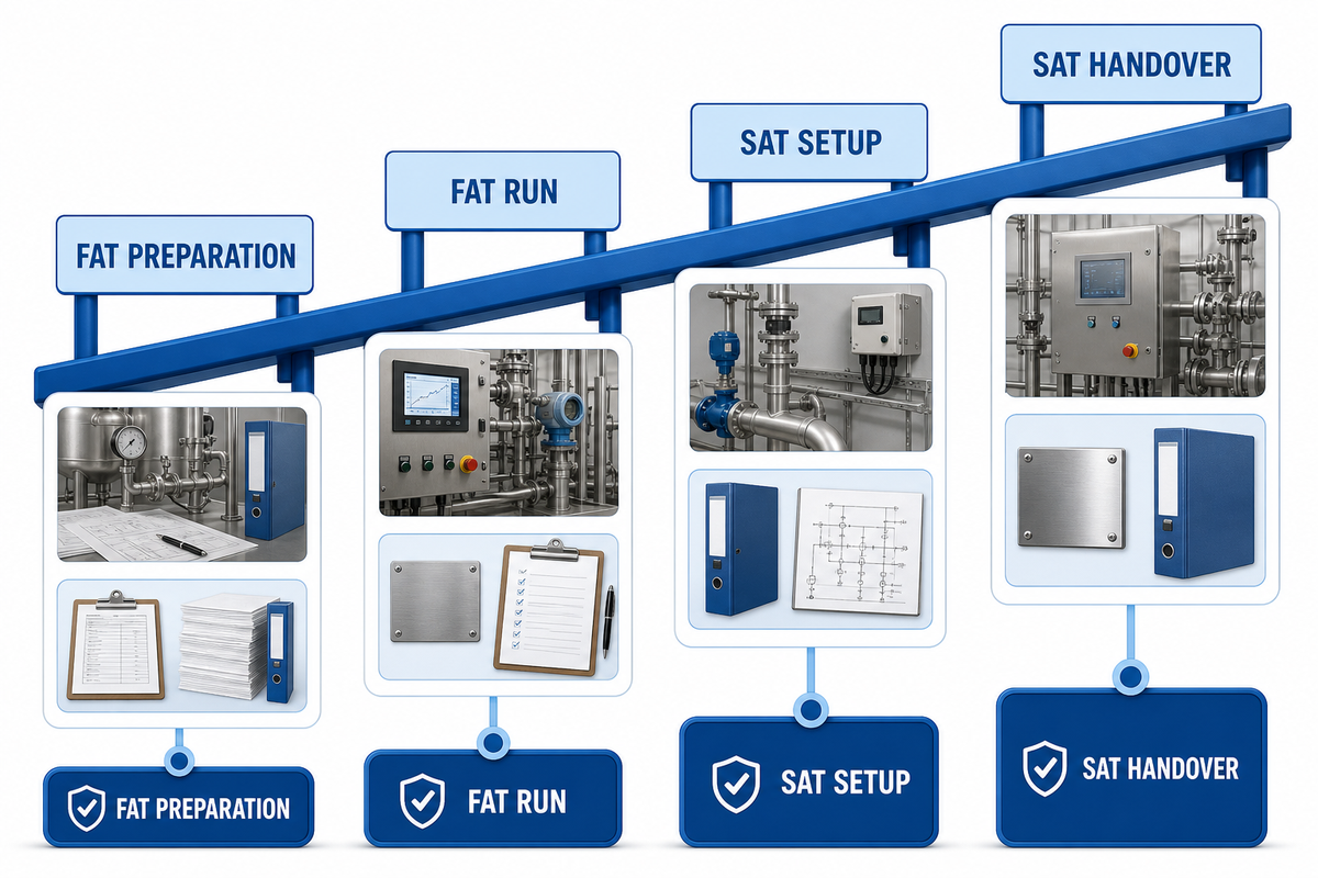 How to Build an Acceptance Evidence Pack (FAT and SAT) — UDTECH