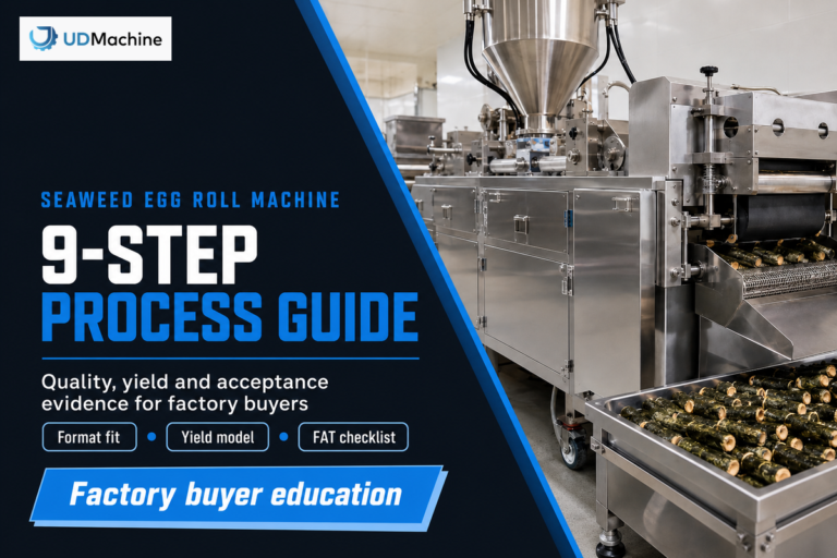 Seaweed Egg Roll Machine: 9-Step Process Guide (2026)