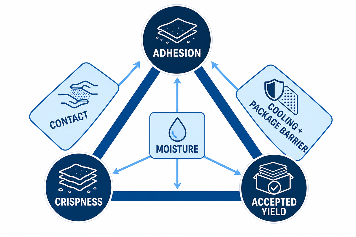 Seaweed Adhesion and Crispness: Finding the Quality Window — UDTECH