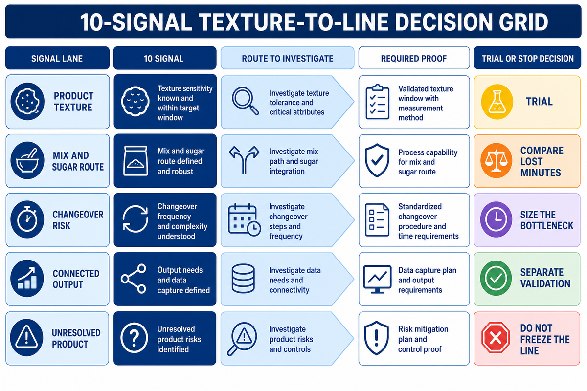 Use the 10-Signal Texture-to-Line Decision Grid — UDTECH