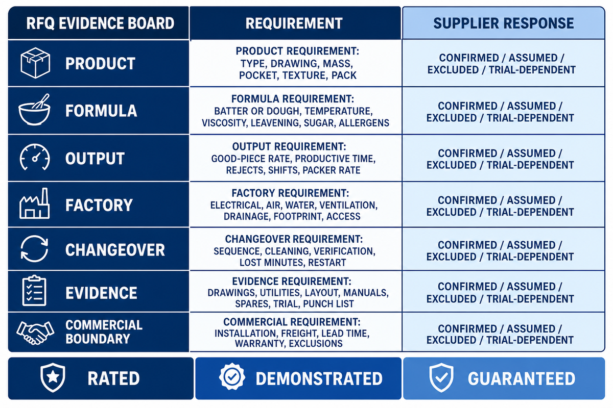 Build an RFQ That Suppliers Can Answer on the Same Basis — UDTECH