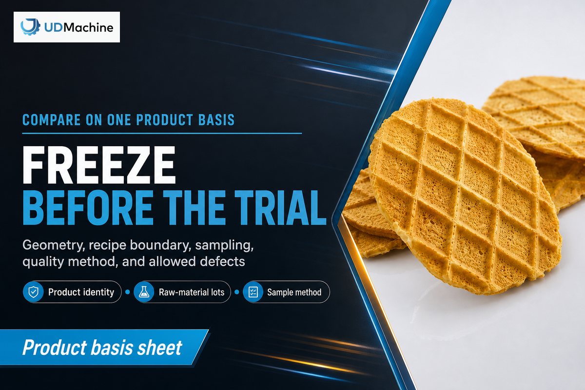 3. Freeze the Product Before Comparing Two Lines — UDTECH