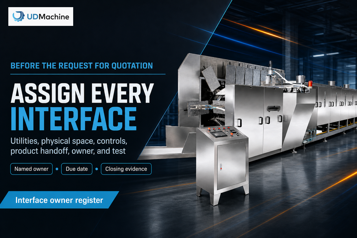 6. Build an Interface Owner Register Before the RFQ — UDTECH