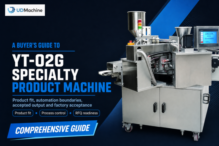 How to Verify a YT-02G Specialty Product Machine