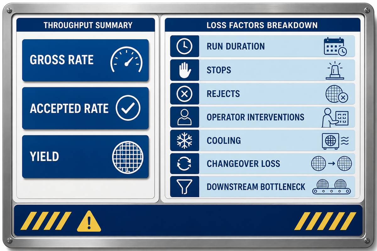 Compare throughput and cost without false precision — UDTECH