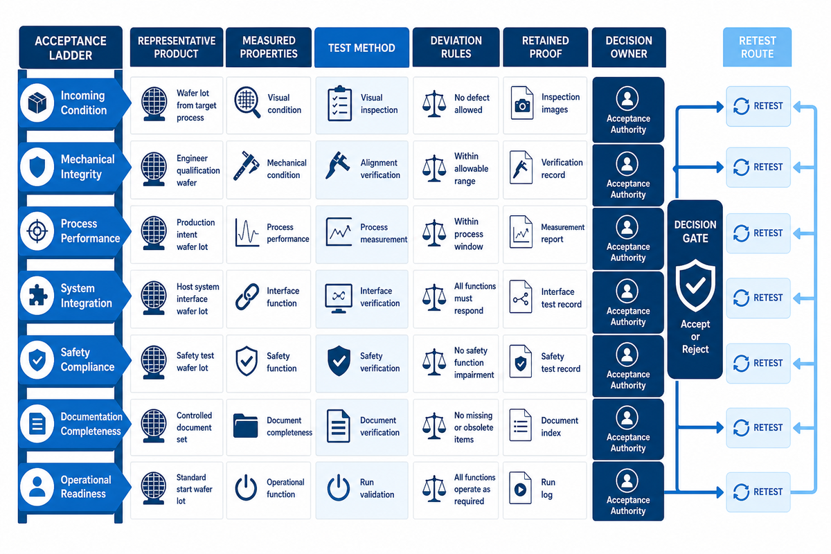 Build the factory-acceptance protocol first — UDTECH