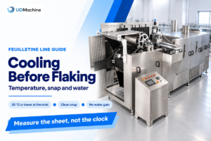 Feuilletine Cooling Before Flaking: 5 Line Checks